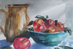 Stillleben-mit-Aepfel